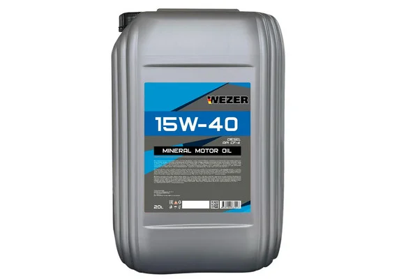 Масло WEZER Diesel  SAE 15w-40 СF-4