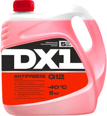 Antifreeze G12 -40 °C красный DX1