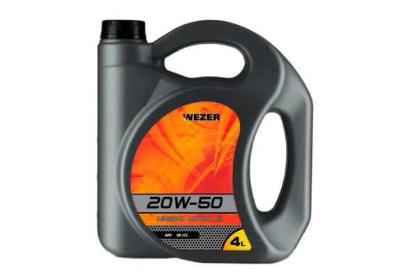 Масло WEZER 20w-50 SF/CC (минер.)