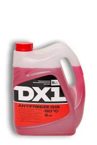 Antifreeze G12 -50 °C красный DX1 5 кг