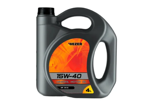 Масло WEZER 15w-40 SF/CC (минер.)